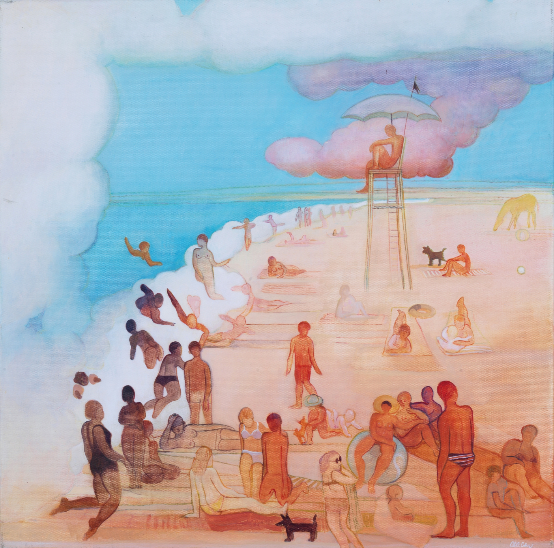 PLAGE DE VILLENEUVE-LES-MAGUELONES - Linette Cajou